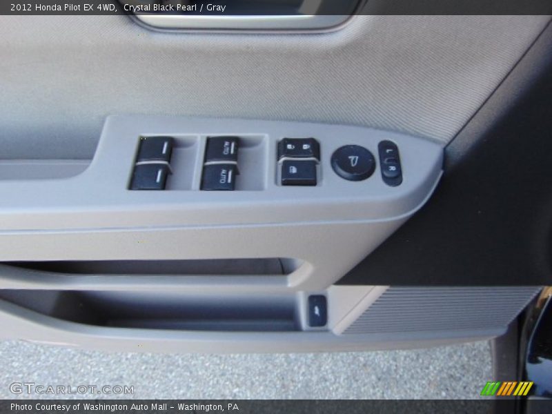 Crystal Black Pearl / Gray 2012 Honda Pilot EX 4WD