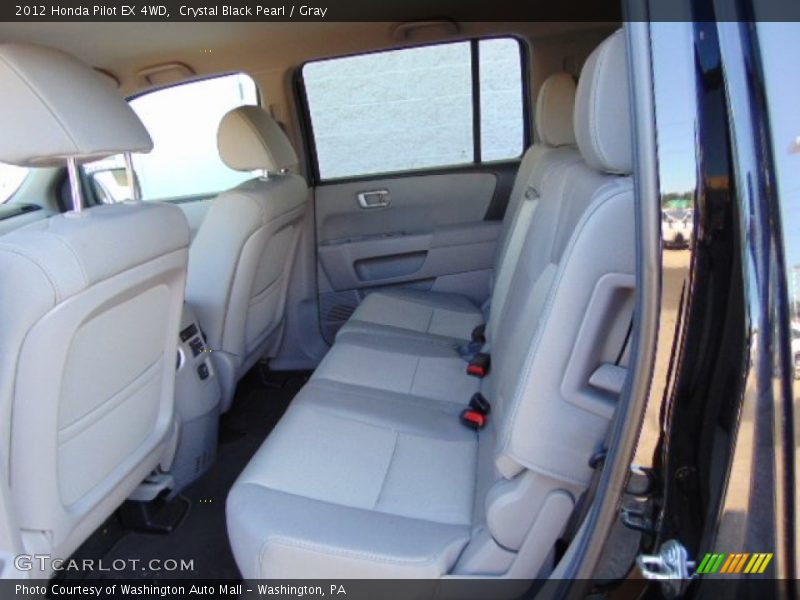 Crystal Black Pearl / Gray 2012 Honda Pilot EX 4WD