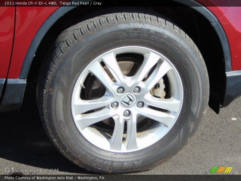 Tango Red Pearl / Gray 2011 Honda CR-V EX-L 4WD