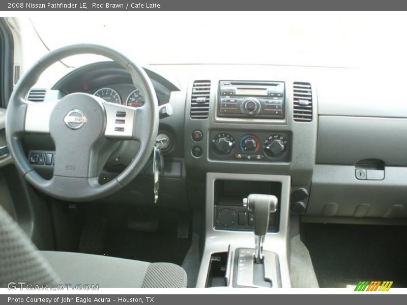 Red Brawn / Cafe Latte 2008 Nissan Pathfinder LE