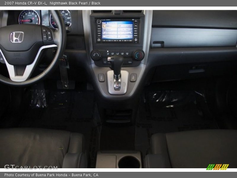Nighthawk Black Pearl / Black 2007 Honda CR-V EX-L