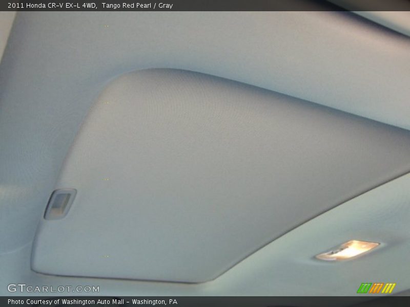 Tango Red Pearl / Gray 2011 Honda CR-V EX-L 4WD