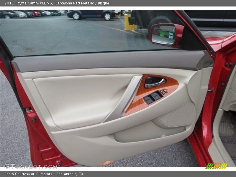 Barcelona Red Metallic / Bisque 2011 Toyota Camry XLE V6