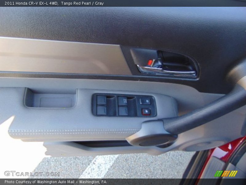 Tango Red Pearl / Gray 2011 Honda CR-V EX-L 4WD