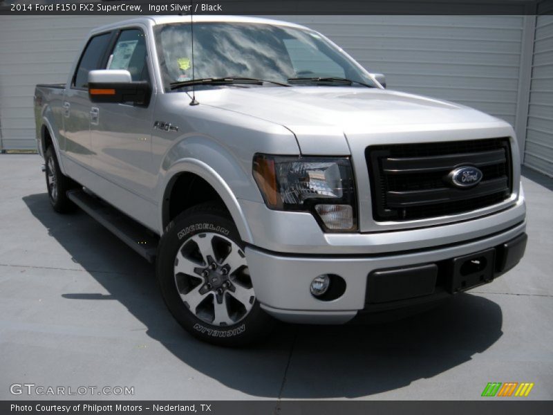 Ingot Silver / Black 2014 Ford F150 FX2 SuperCrew