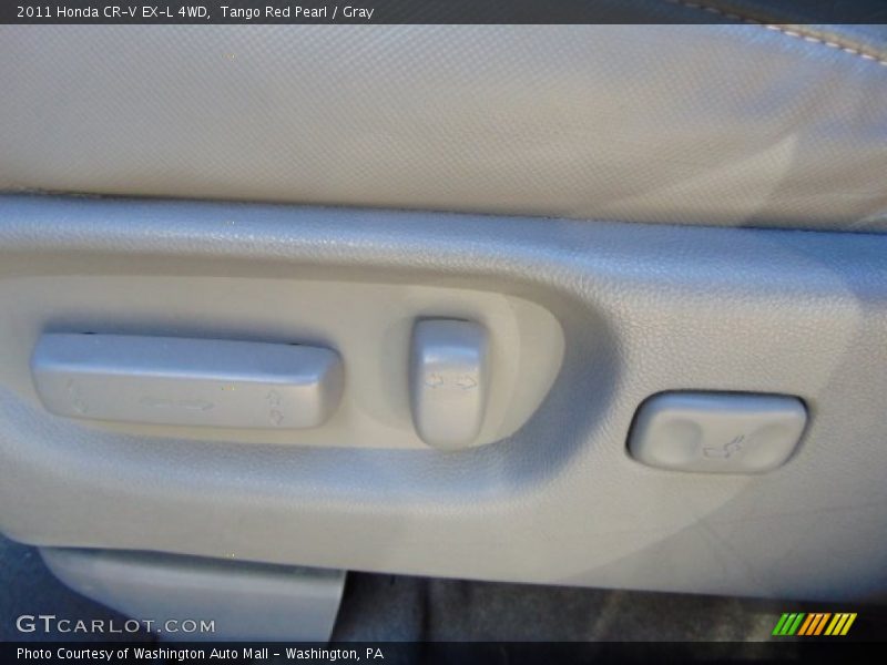 Tango Red Pearl / Gray 2011 Honda CR-V EX-L 4WD
