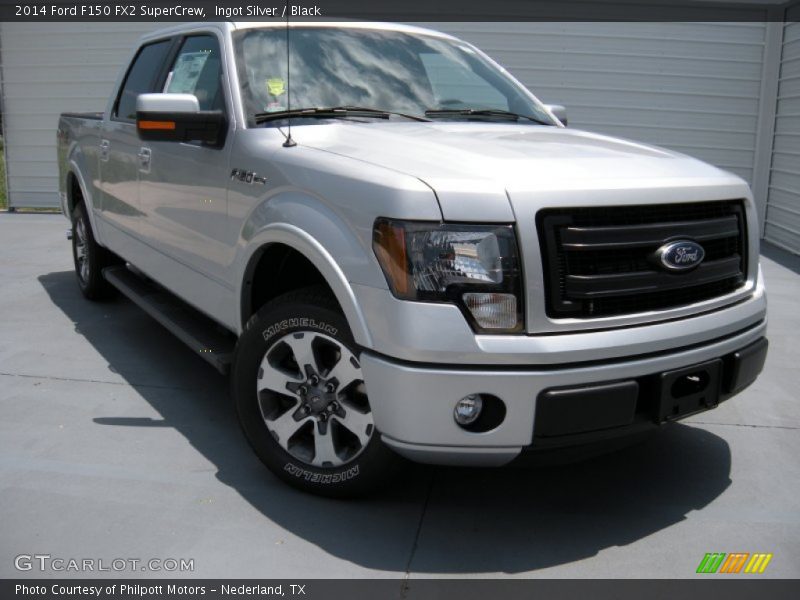 Ingot Silver / Black 2014 Ford F150 FX2 SuperCrew