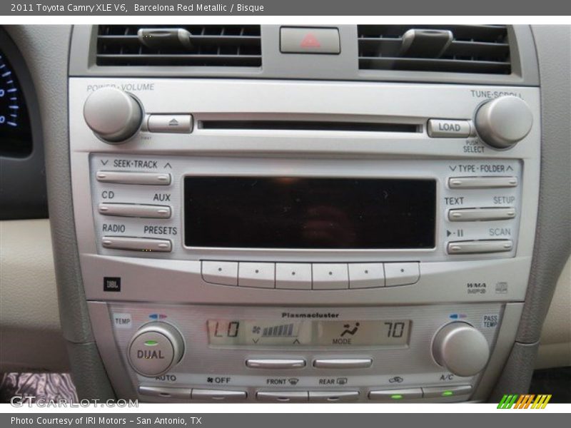 Barcelona Red Metallic / Bisque 2011 Toyota Camry XLE V6