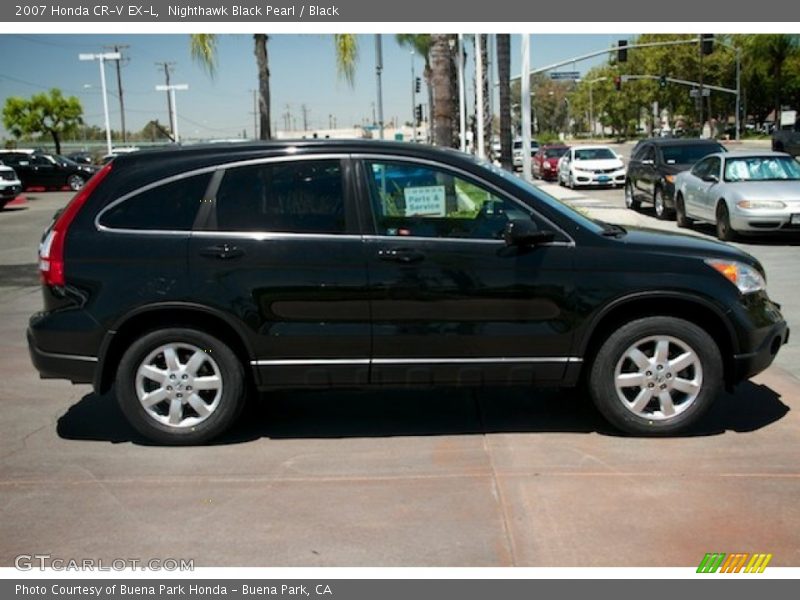 Nighthawk Black Pearl / Black 2007 Honda CR-V EX-L