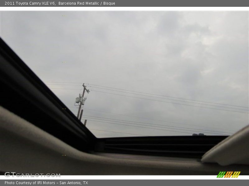 Barcelona Red Metallic / Bisque 2011 Toyota Camry XLE V6