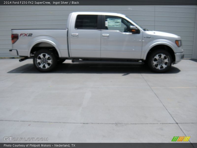 Ingot Silver / Black 2014 Ford F150 FX2 SuperCrew