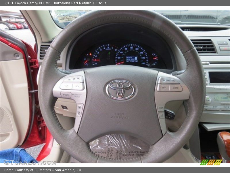 Barcelona Red Metallic / Bisque 2011 Toyota Camry XLE V6
