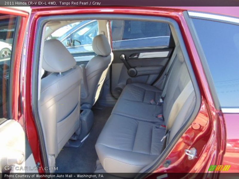 Tango Red Pearl / Gray 2011 Honda CR-V EX-L 4WD
