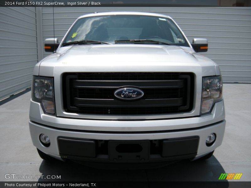 Ingot Silver / Black 2014 Ford F150 FX2 SuperCrew