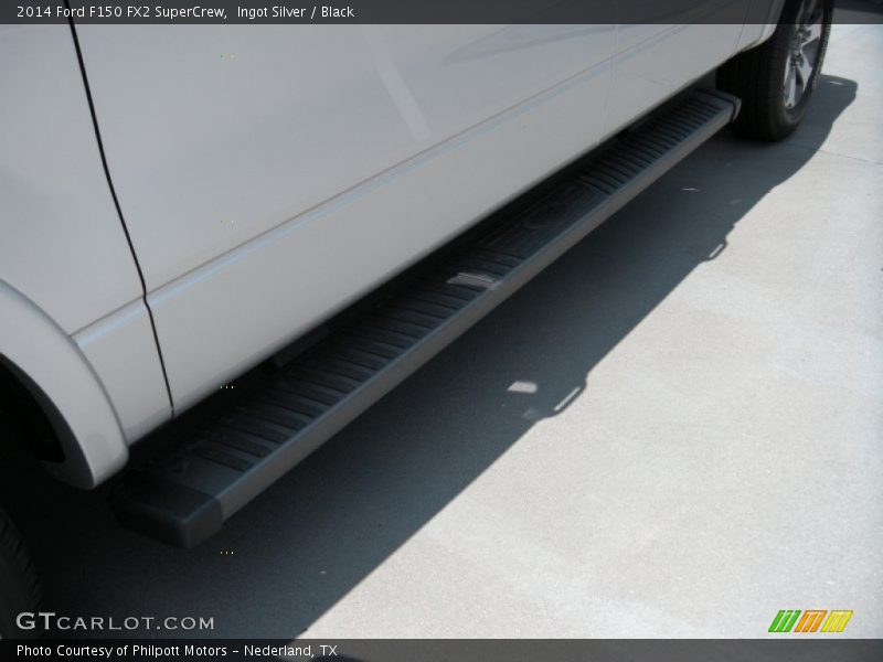 Ingot Silver / Black 2014 Ford F150 FX2 SuperCrew