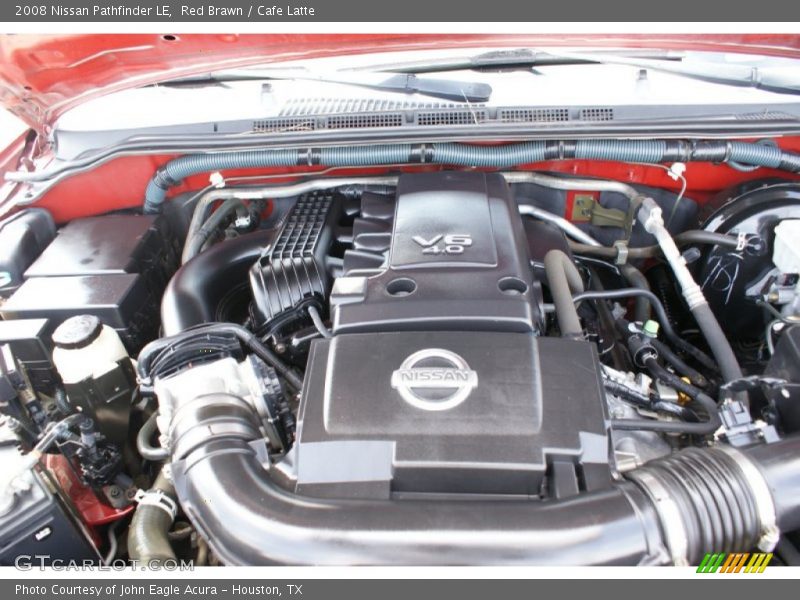 Red Brawn / Cafe Latte 2008 Nissan Pathfinder LE