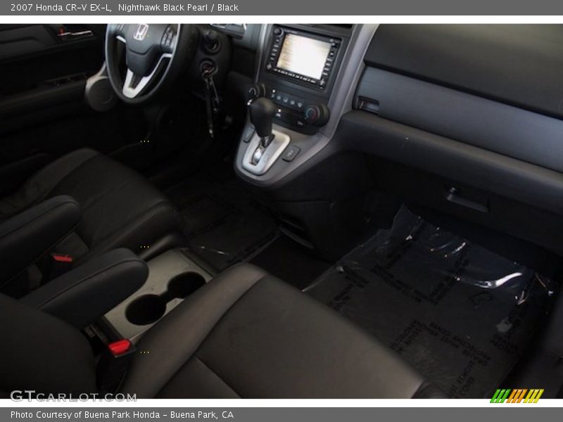 Nighthawk Black Pearl / Black 2007 Honda CR-V EX-L