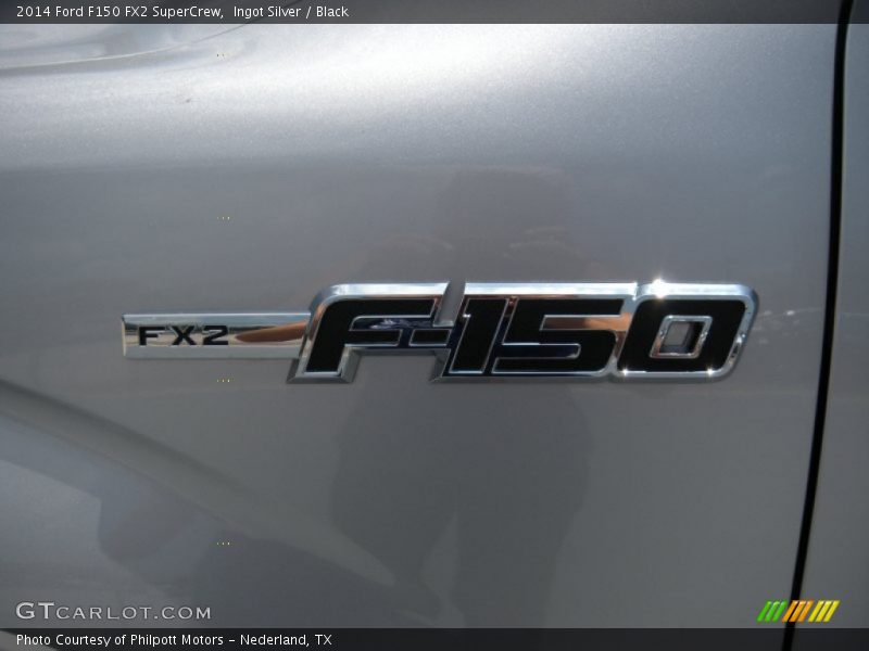 Ingot Silver / Black 2014 Ford F150 FX2 SuperCrew