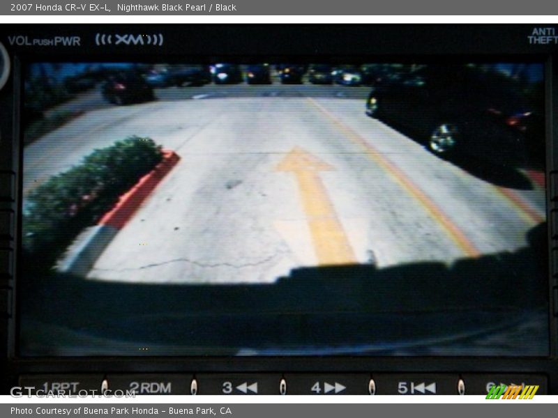 Nighthawk Black Pearl / Black 2007 Honda CR-V EX-L