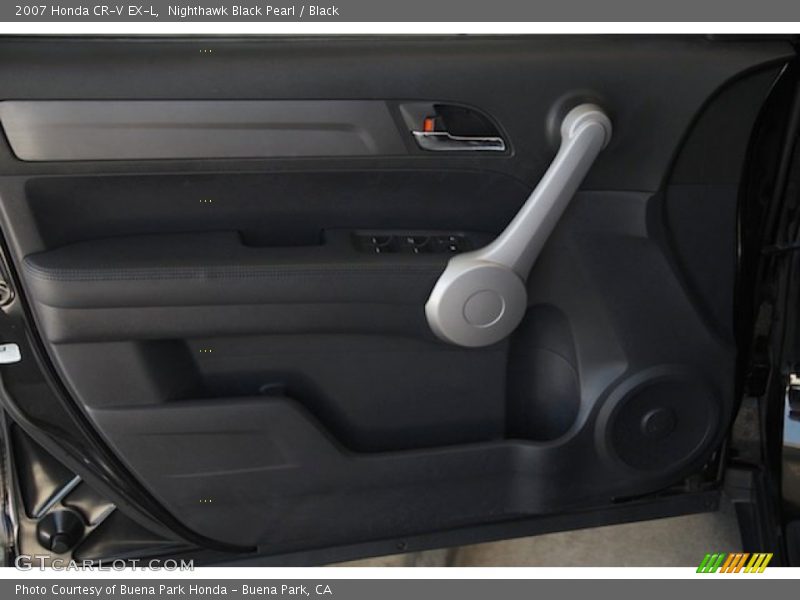 Nighthawk Black Pearl / Black 2007 Honda CR-V EX-L