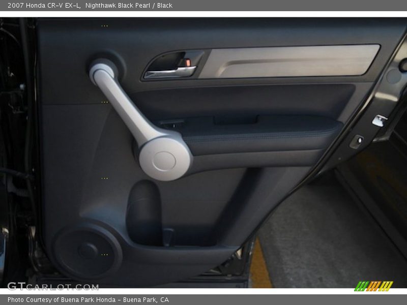 Nighthawk Black Pearl / Black 2007 Honda CR-V EX-L