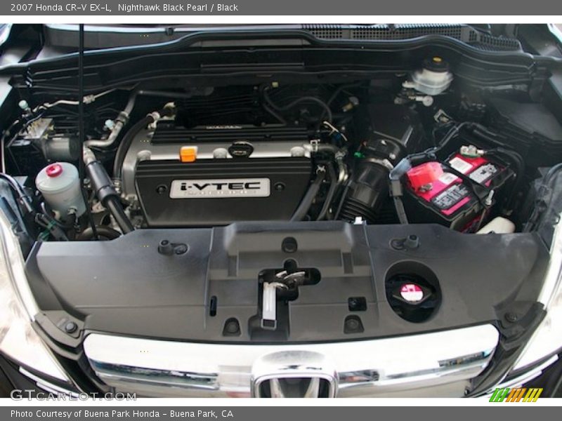 Nighthawk Black Pearl / Black 2007 Honda CR-V EX-L