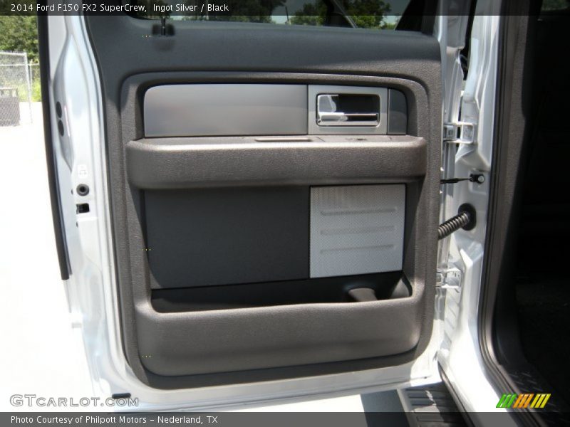 Ingot Silver / Black 2014 Ford F150 FX2 SuperCrew