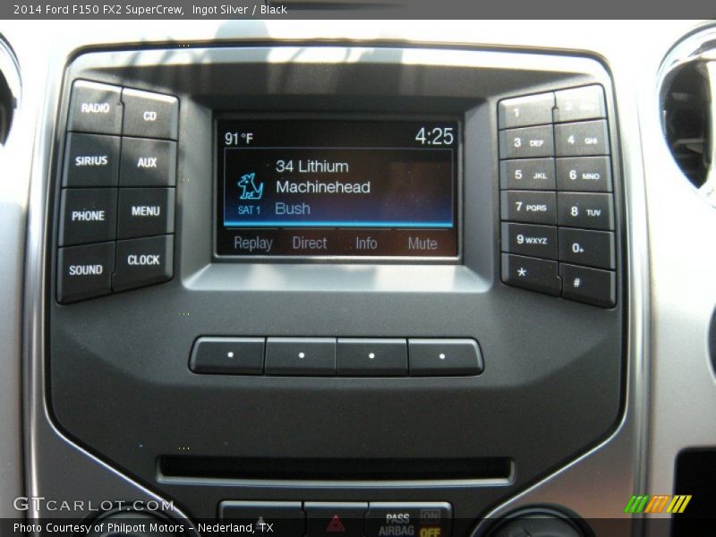 Ingot Silver / Black 2014 Ford F150 FX2 SuperCrew