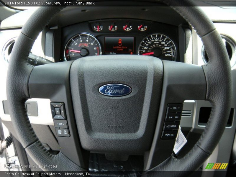 Ingot Silver / Black 2014 Ford F150 FX2 SuperCrew