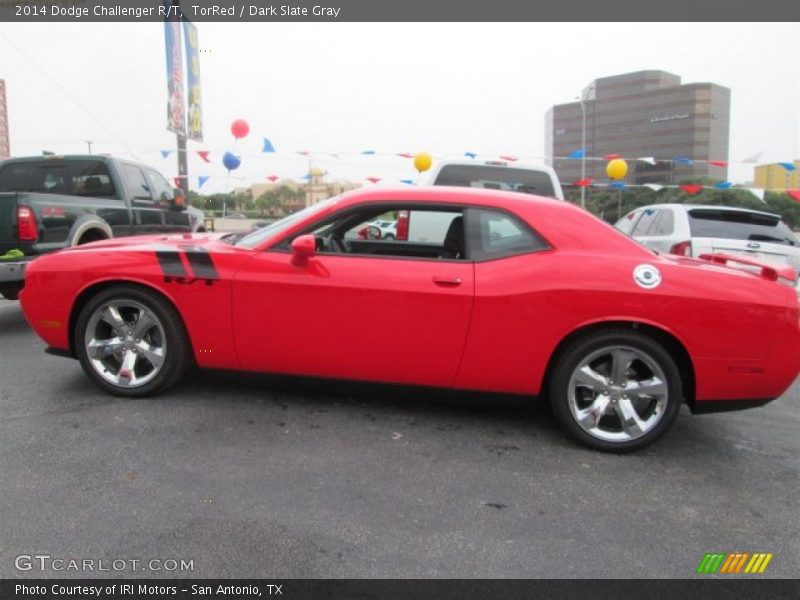 TorRed / Dark Slate Gray 2014 Dodge Challenger R/T
