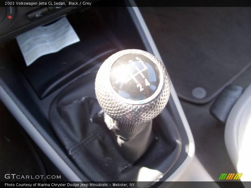 Black / Grey 2003 Volkswagen Jetta GL Sedan