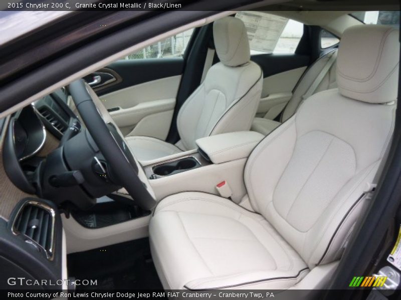 Granite Crystal Metallic / Black/Linen 2015 Chrysler 200 C