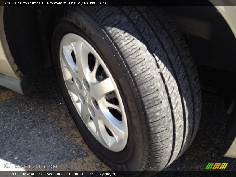 Bronzemist Metallic / Neutral Beige 2003 Chevrolet Impala
