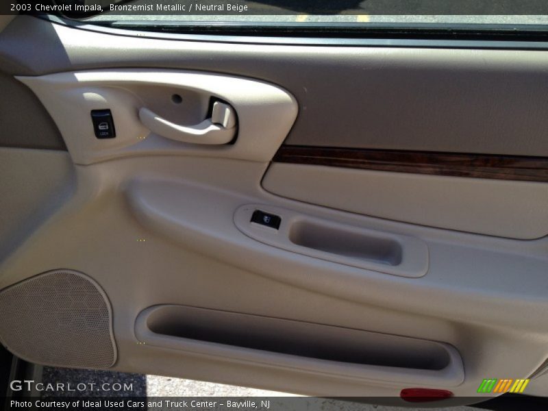 Bronzemist Metallic / Neutral Beige 2003 Chevrolet Impala