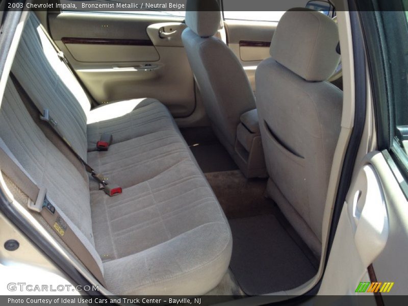 Bronzemist Metallic / Neutral Beige 2003 Chevrolet Impala