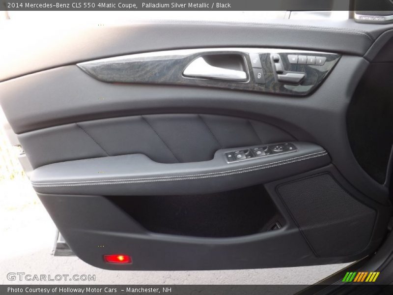 Palladium Silver Metallic / Black 2014 Mercedes-Benz CLS 550 4Matic Coupe