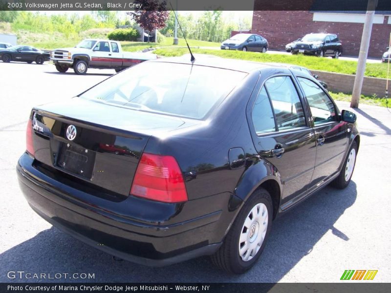 Black / Grey 2003 Volkswagen Jetta GL Sedan