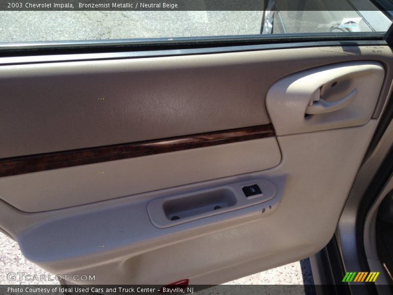 Bronzemist Metallic / Neutral Beige 2003 Chevrolet Impala