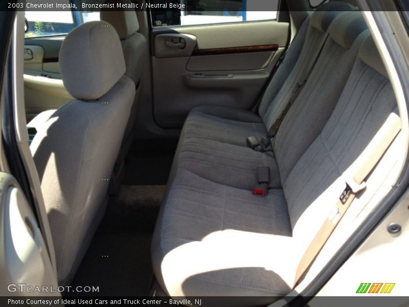 Bronzemist Metallic / Neutral Beige 2003 Chevrolet Impala