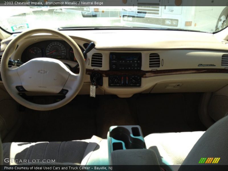 Bronzemist Metallic / Neutral Beige 2003 Chevrolet Impala