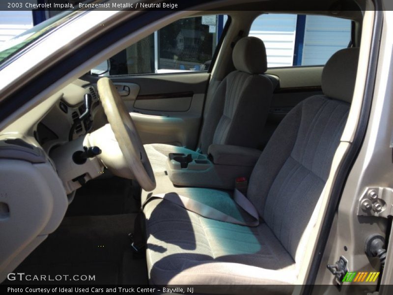 Bronzemist Metallic / Neutral Beige 2003 Chevrolet Impala