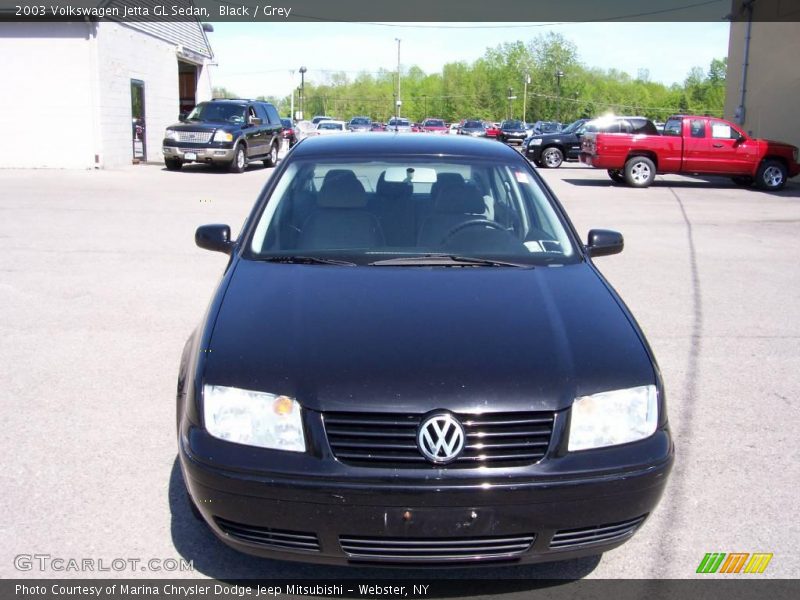 Black / Grey 2003 Volkswagen Jetta GL Sedan