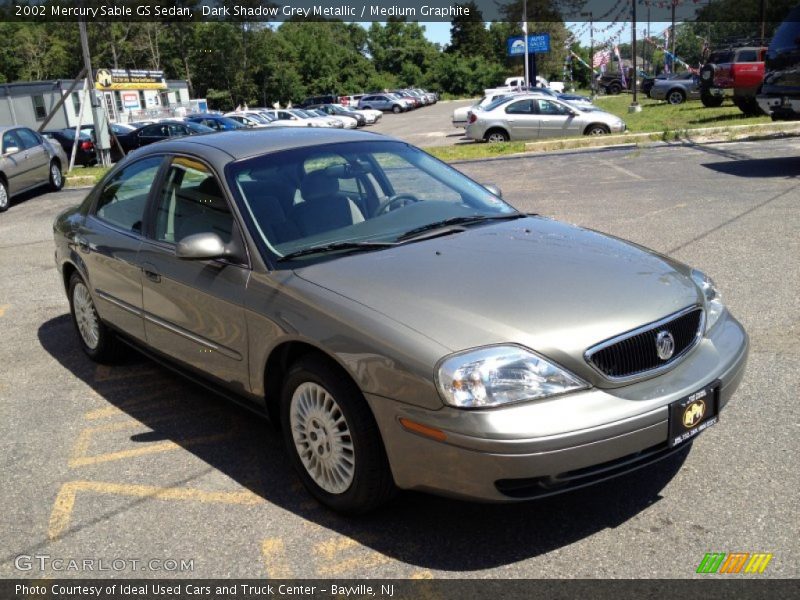 Dark Shadow Grey Metallic / Medium Graphite 2002 Mercury Sable GS Sedan