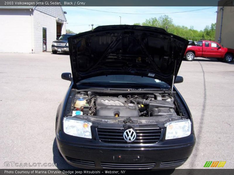Black / Grey 2003 Volkswagen Jetta GL Sedan