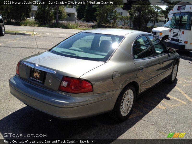 Dark Shadow Grey Metallic / Medium Graphite 2002 Mercury Sable GS Sedan