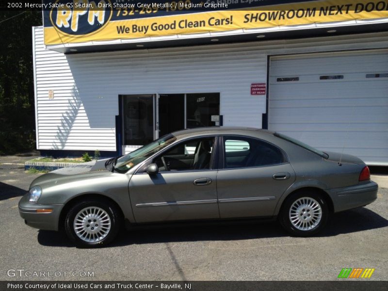 Dark Shadow Grey Metallic / Medium Graphite 2002 Mercury Sable GS Sedan