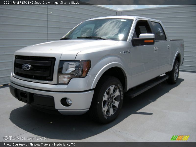 Ingot Silver / Black 2014 Ford F150 FX2 SuperCrew