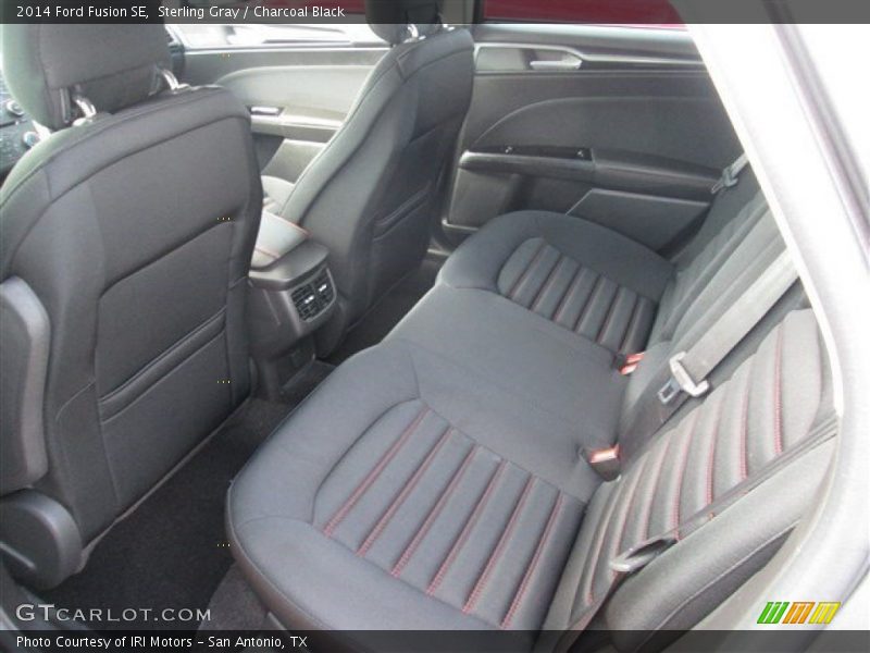 Sterling Gray / Charcoal Black 2014 Ford Fusion SE