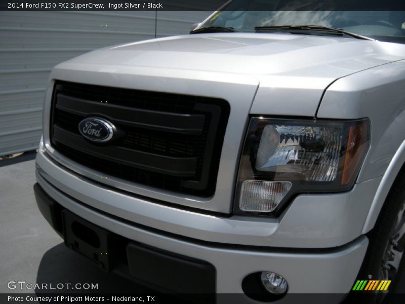 Ingot Silver / Black 2014 Ford F150 FX2 SuperCrew