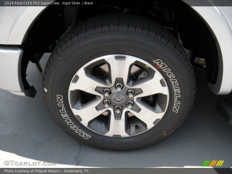 Ingot Silver / Black 2014 Ford F150 FX2 SuperCrew